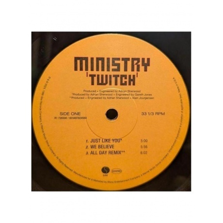 Ministry - Twitch - deluxe (0603497824564) виниловая пластинка - фото 6