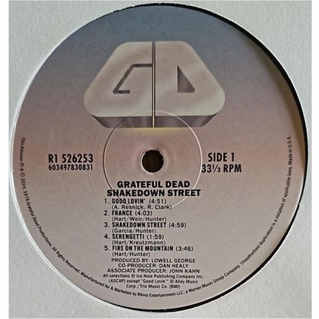 Grateful Dead - Shakedown Street (0603497830831) виниловая пластинка - фото 4