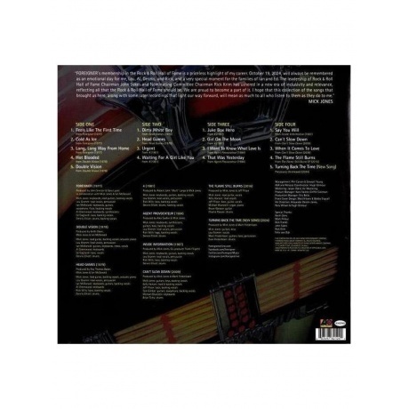 Foreigner - Turning Back The Time (0603497821242) виниловая пластинка - фото 2