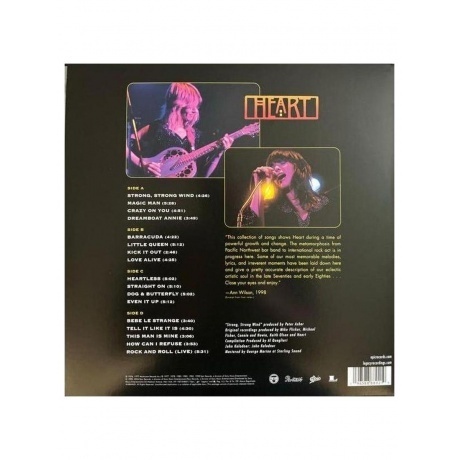 Heart - Greatest Hits (0196588889219) виниловая пластинка - фото 3