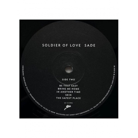 Sade - Soldier Of Love (Half Speed) (0196587848514) виниловая пластинка - фото 6