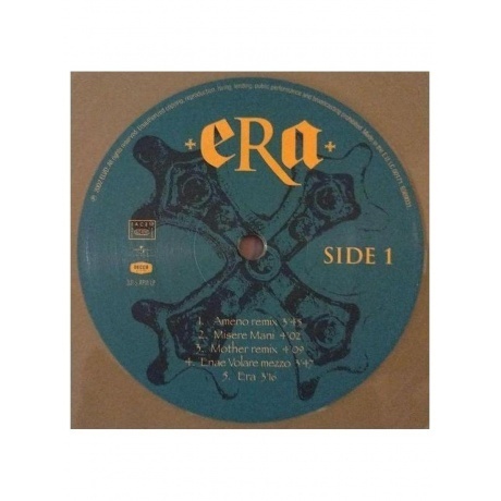 Era - Era I (coloured) (0602465690316) виниловая пластинка - фото 3