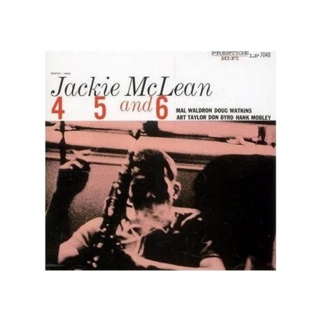 

Jackie McLean - 4, 5 And 6 (Analogue) (0753088704819) виниловая пластинка