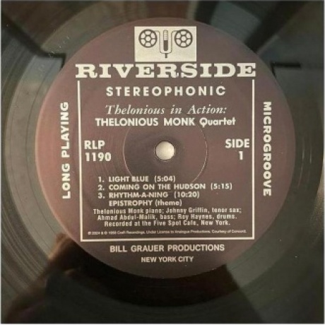 Thelonious Monk - Thelonious In Action (Analogue) (0753088019012) виниловая пластинка - фото 4