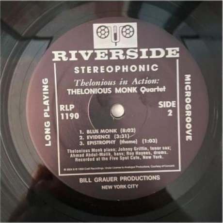 Thelonious Monk - Thelonious In Action (Analogue) (0753088019012) виниловая пластинка - фото 5