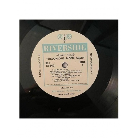 Thelonious Monk - Monk's Music (Analogue) (0753088224218) виниловая пластинка - фото 4