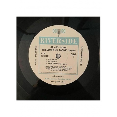 Thelonious Monk - Monk's Music (Analogue) (0753088224218) виниловая пластинка - фото 5