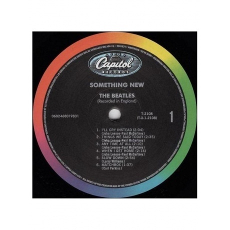 The Beatles - Something New (0602468019831) виниловая пластинка - фото 3