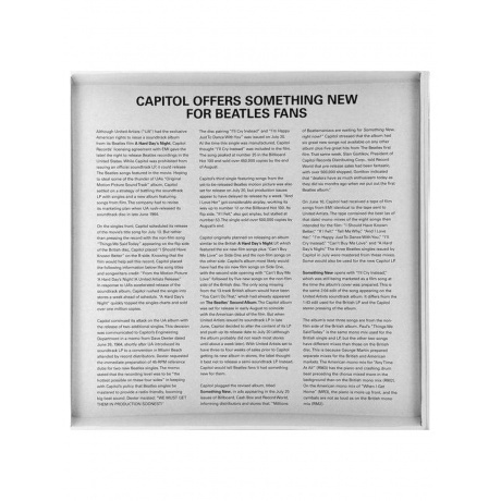 The Beatles - Something New (0602468019831) виниловая пластинка - фото 8