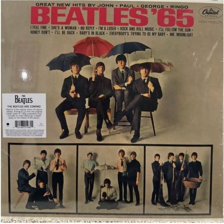 The Beatles - Beatles '65 (0602468019855) виниловая пластинка - фото 2