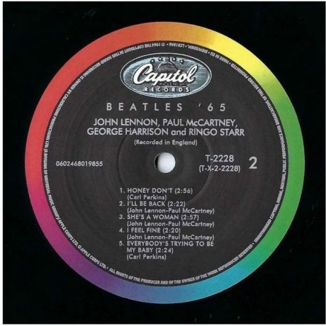 The Beatles - Beatles '65 (0602468019855) виниловая пластинка - фото 6