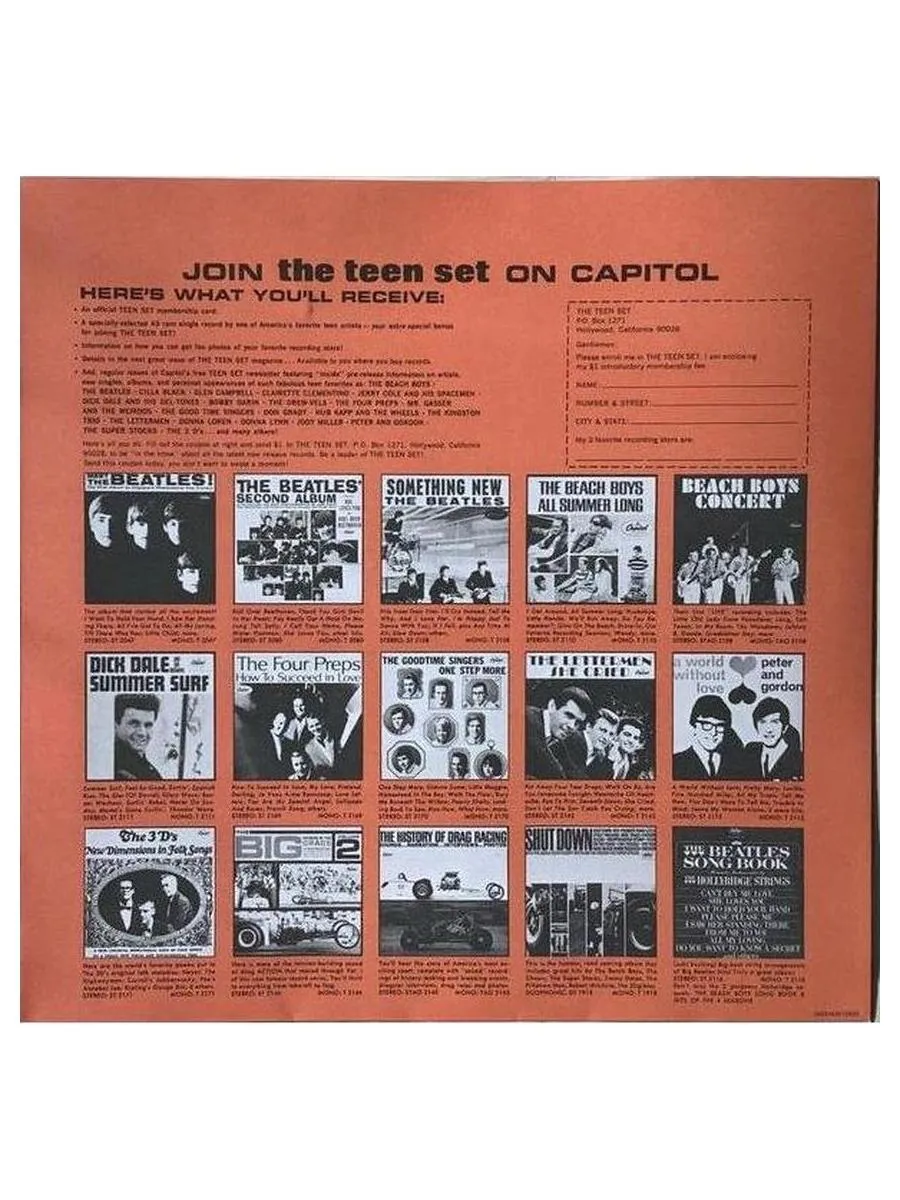 Виниловая пластинка The Beatles - Beatles '65 (0602468019855) - фото 11