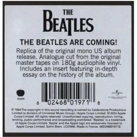 The Beatles - Meet The Beatles (0602468019718) виниловая пластинка - фото 9