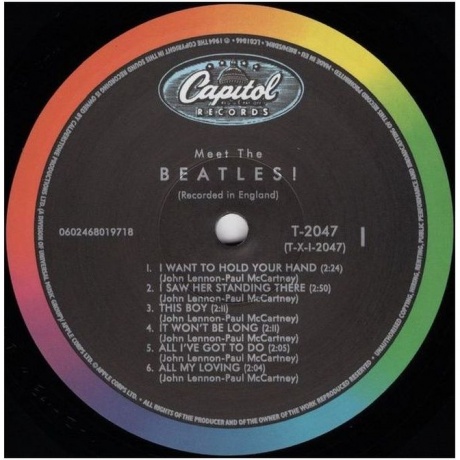 The Beatles - Meet The Beatles (0602468019718) виниловая пластинка - фото 2