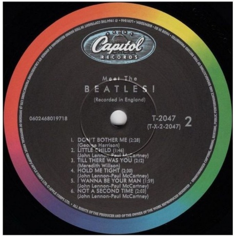 The Beatles - Meet The Beatles (0602468019718) виниловая пластинка - фото 3
