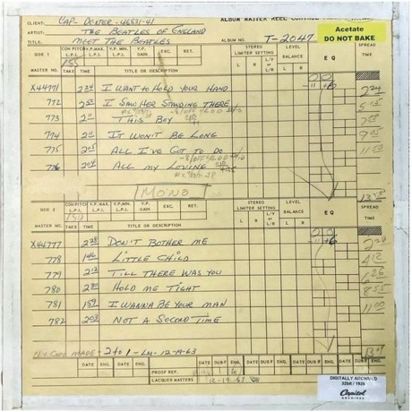 The Beatles - Meet The Beatles (0602468019718) виниловая пластинка - фото 6