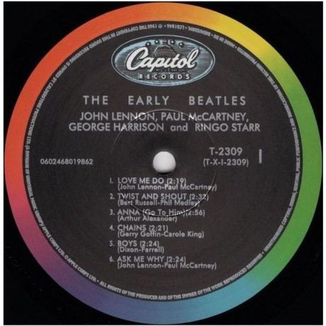 The Beatles - The Early Beatles (0602468019862) виниловая пластинка - фото 3
