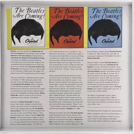 The Beatles - The Early Beatles (0602468019862) виниловая пластинка - фото 9