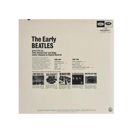 Виниловая пластинка The Beatles - The Early Beatles (0602468019862) - фото 2