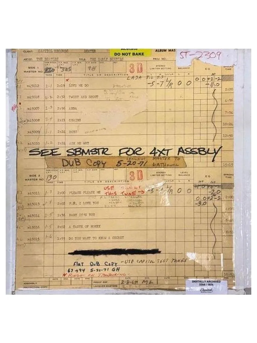 Виниловая пластинка The Beatles - The Early Beatles (0602468019862) - фото 7