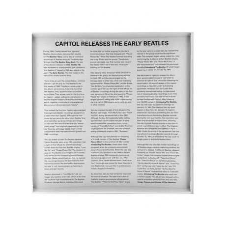 Виниловая пластинка The Beatles - The Early Beatles (0602468019862) - фото 8