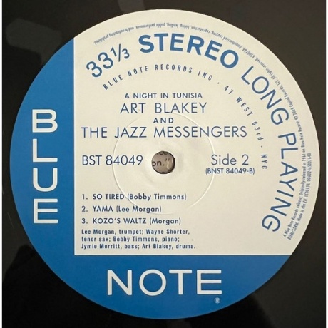 Art Blakey - A Night In Tunisia (0602465007640) виниловая пластинка - фото 4