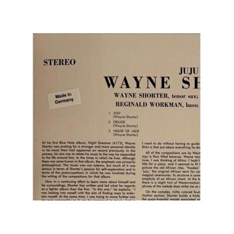 Wayne Shorter - JuJu (0602458807868) виниловая пластинка - фото 5