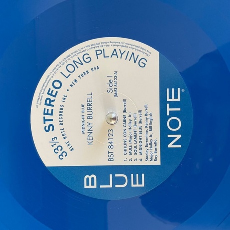 Kenny Burrell - Midnight Blue (coloured) (0602465117431) виниловая пластинка - фото 4
