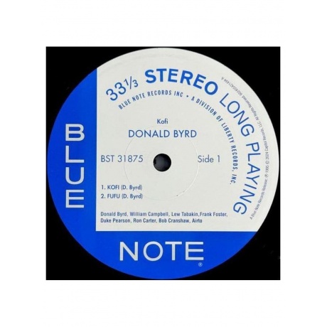 Виниловая пластинка Donald Byrd - Kofi (Analogue, Tone Poet) (0602455421494) - фото 3