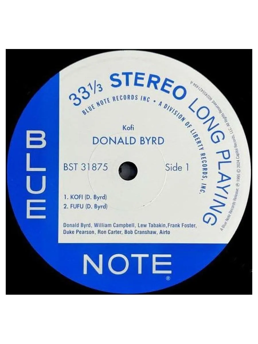 Виниловая пластинка Donald Byrd - Kofi (Analogue, Tone Poet) (0602455421494) - фото 3