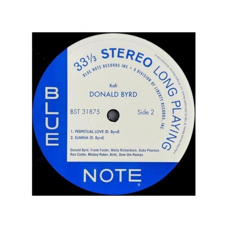 Виниловая пластинка Donald Byrd - Kofi (Analogue, Tone Poet) (0602455421494) - фото 4