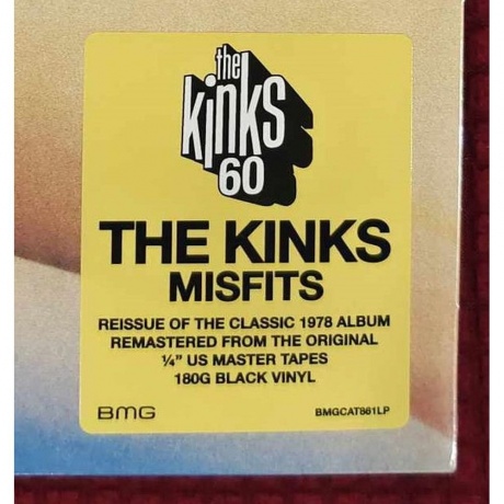 The Kinks - Misfits (4050538980790) виниловая пластинка - фото 3