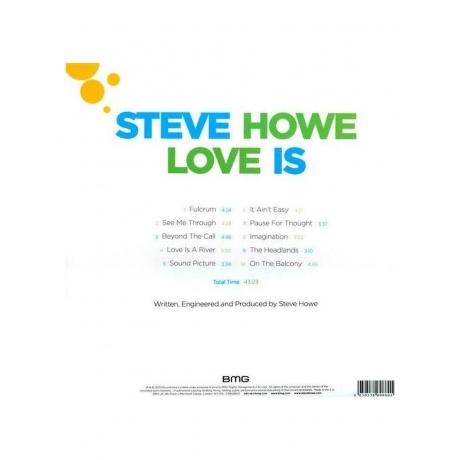 Виниловая пластинка Steve Howe - Love Is (4050538608601) - фото 3