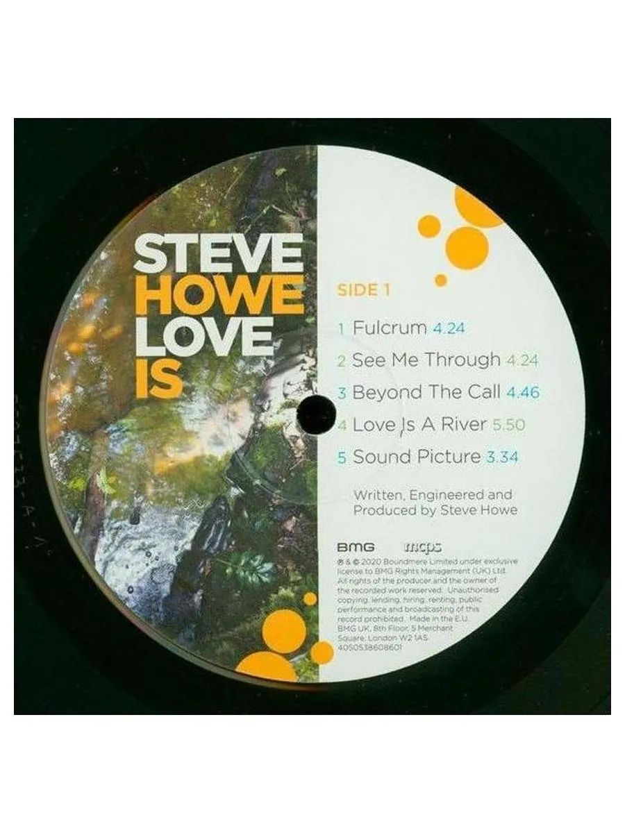 Виниловая пластинка Steve Howe - Love Is (4050538608601) - фото 4