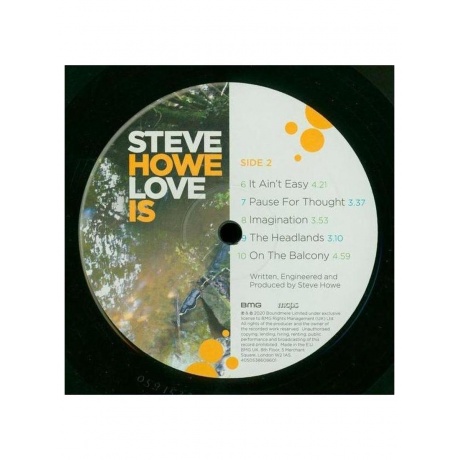Виниловая пластинка Steve Howe - Love Is (4050538608601) - фото 5