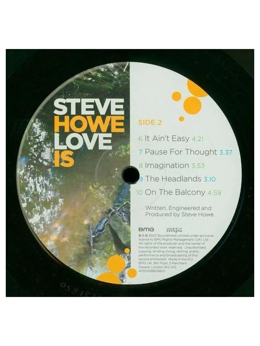 Виниловая пластинка Steve Howe - Love Is (4050538608601) - фото 5