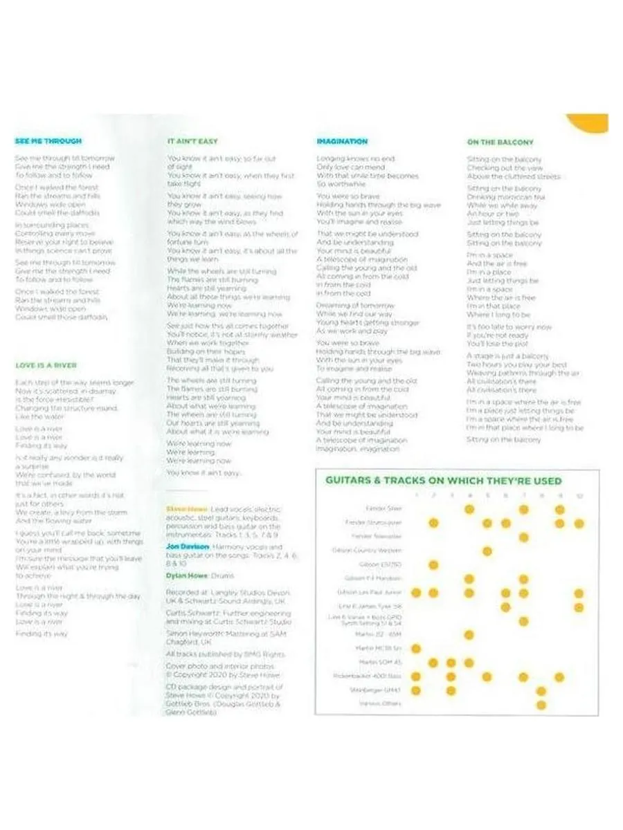 Виниловая пластинка Steve Howe - Love Is (4050538608601) - фото 7