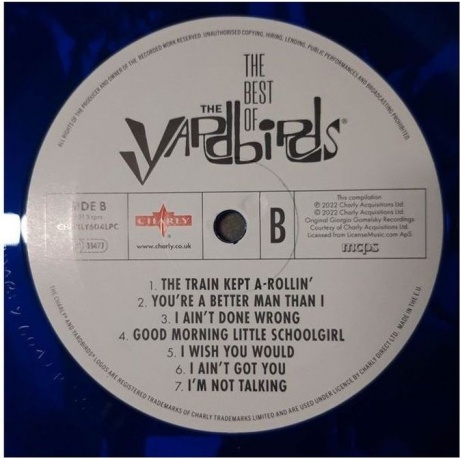The Yardbirds - The Best Of (coloured) (5060767444139) виниловая пластинка - фото 5