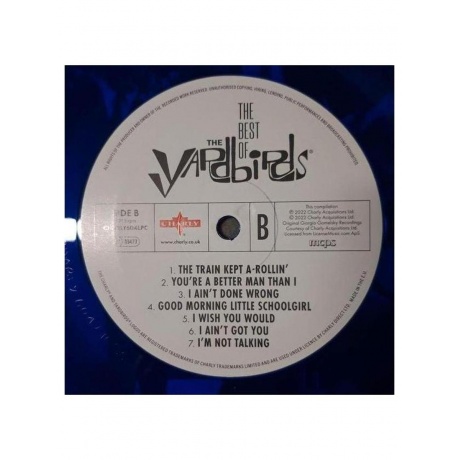 Виниловая пластинка The Yardbirds - The Best Of (coloured) (5060767444139) - фото 5