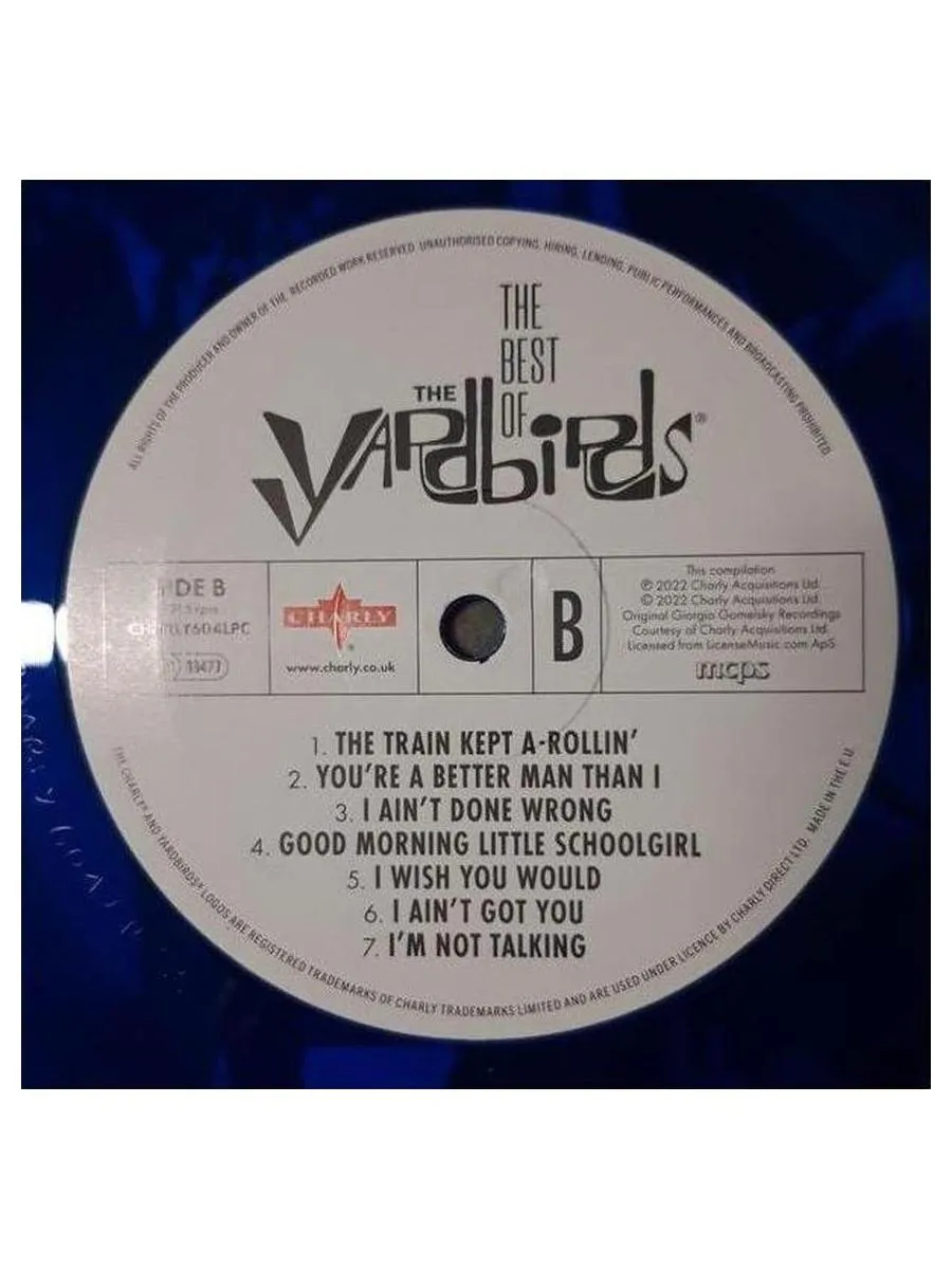 Виниловая пластинка The Yardbirds - The Best Of (coloured) (5060767444139) - фото 5