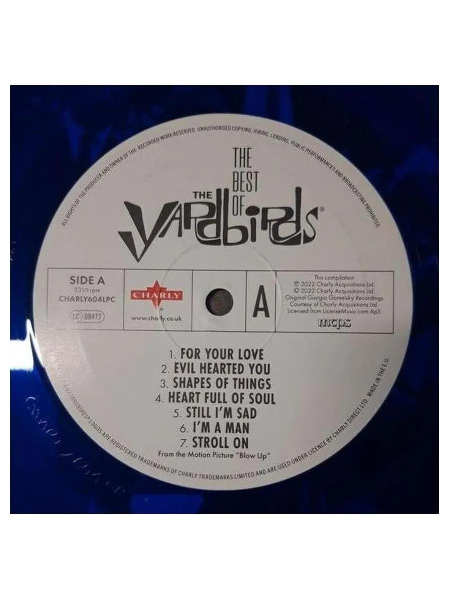 Виниловая пластинка The Yardbirds - The Best Of (coloured) (5060767444139) - фото 6