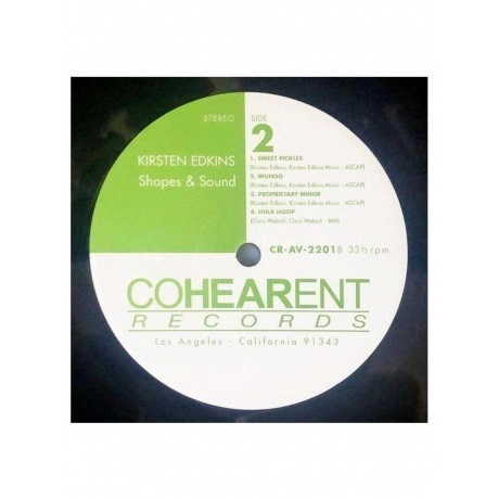 Kirsten Edkins - Shapes &amp; Sound (Audiophile Edition) (0196852045037) виниловая пластинка - фото 6