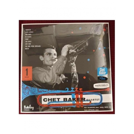 Виниловая пластинка Chet Baker - Chet Baker In Paris Vol1 0602465347159 4750₽