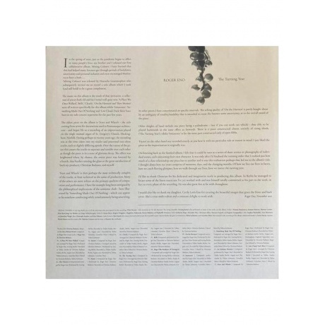 Roger Eno - The Turning Year (0028948620258) виниловая пластинка - фото 7