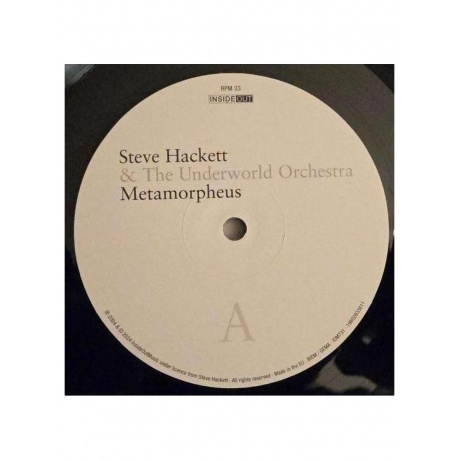 Hackett Steve - Metamorpheus (0198028338110) виниловая пластинка - фото 4