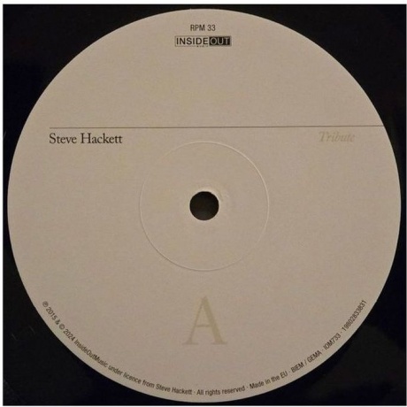 Hackett Steve - Tribute To Bach (0198028338318) виниловая пластинка - фото 4