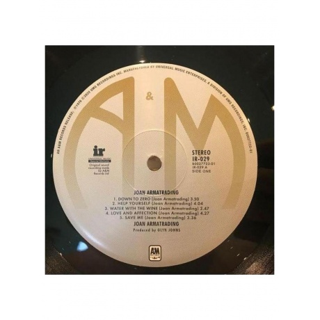 Виниловая пластинка Joan Armatrading - Joan Armatrading (Analogue) (0707129301581) - фото 3