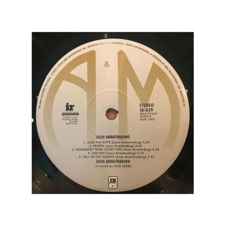 Виниловая пластинка Joan Armatrading - Joan Armatrading (Analogue) (0707129301581) - фото 4