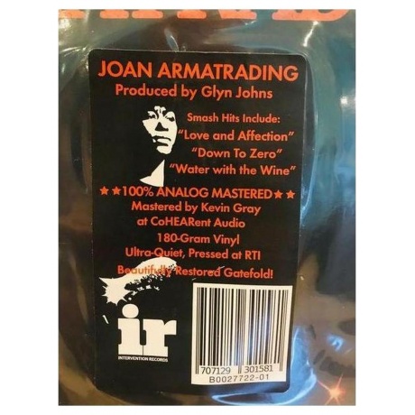 Виниловая пластинка Joan Armatrading - Joan Armatrading (Analogue) (0707129301581) - фото 7