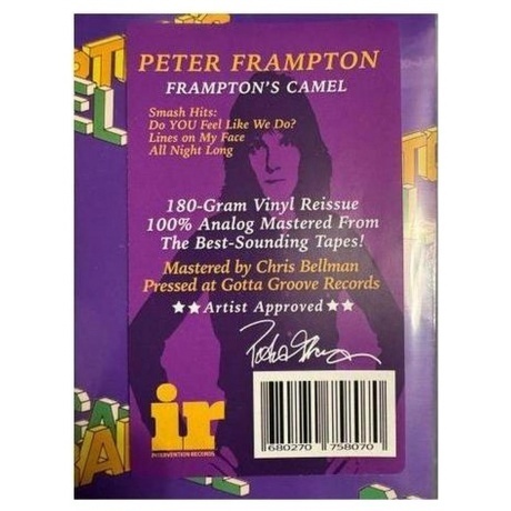 Peter Frampton - Frampton's Camel (Analogue) (0680270758070) виниловая пластинка - фото 3
